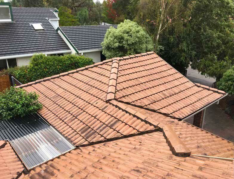 roof before repair